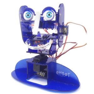 Meet the Ohbot, a programmable robot head.